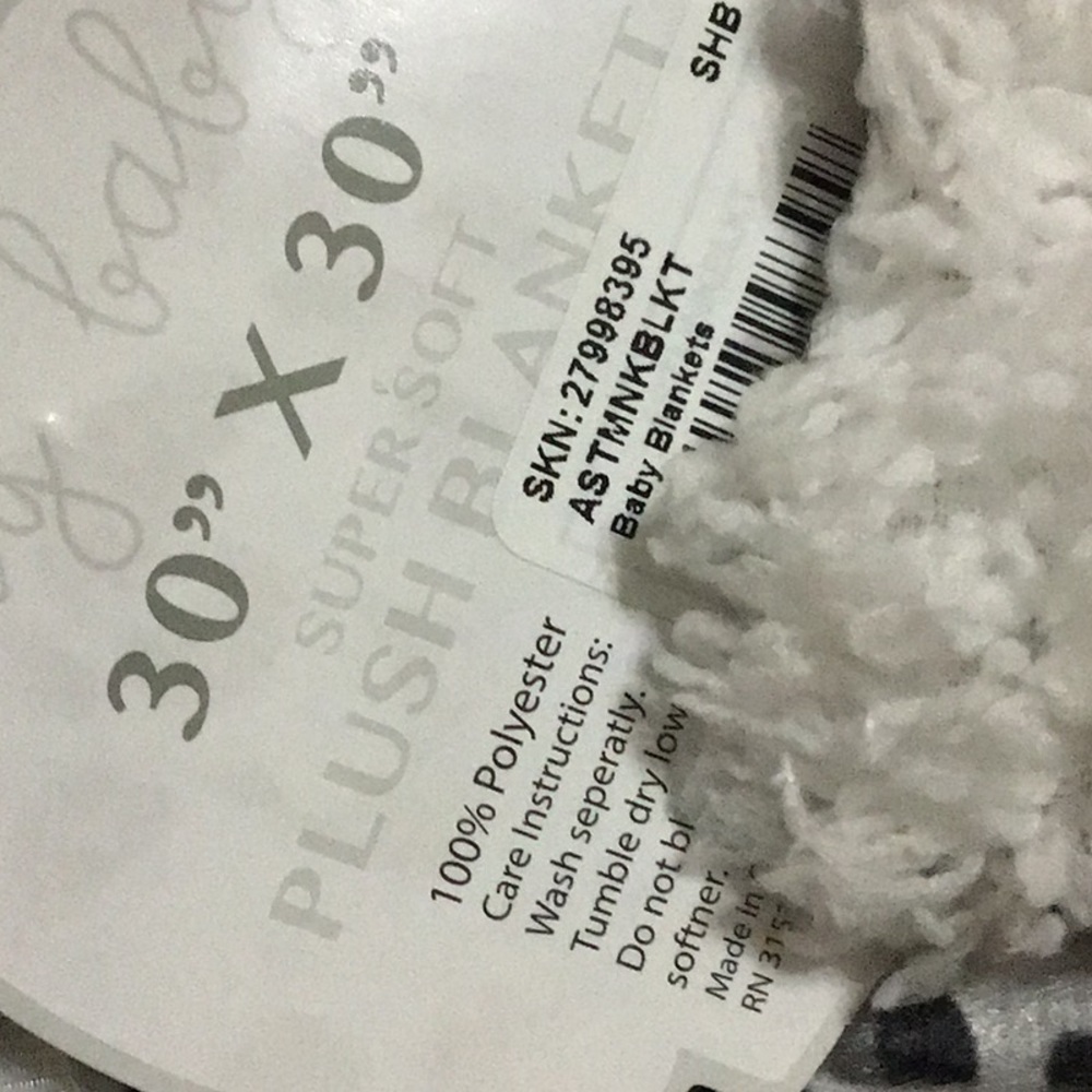 New my baby Plush Blanket - Picture 4 of 4